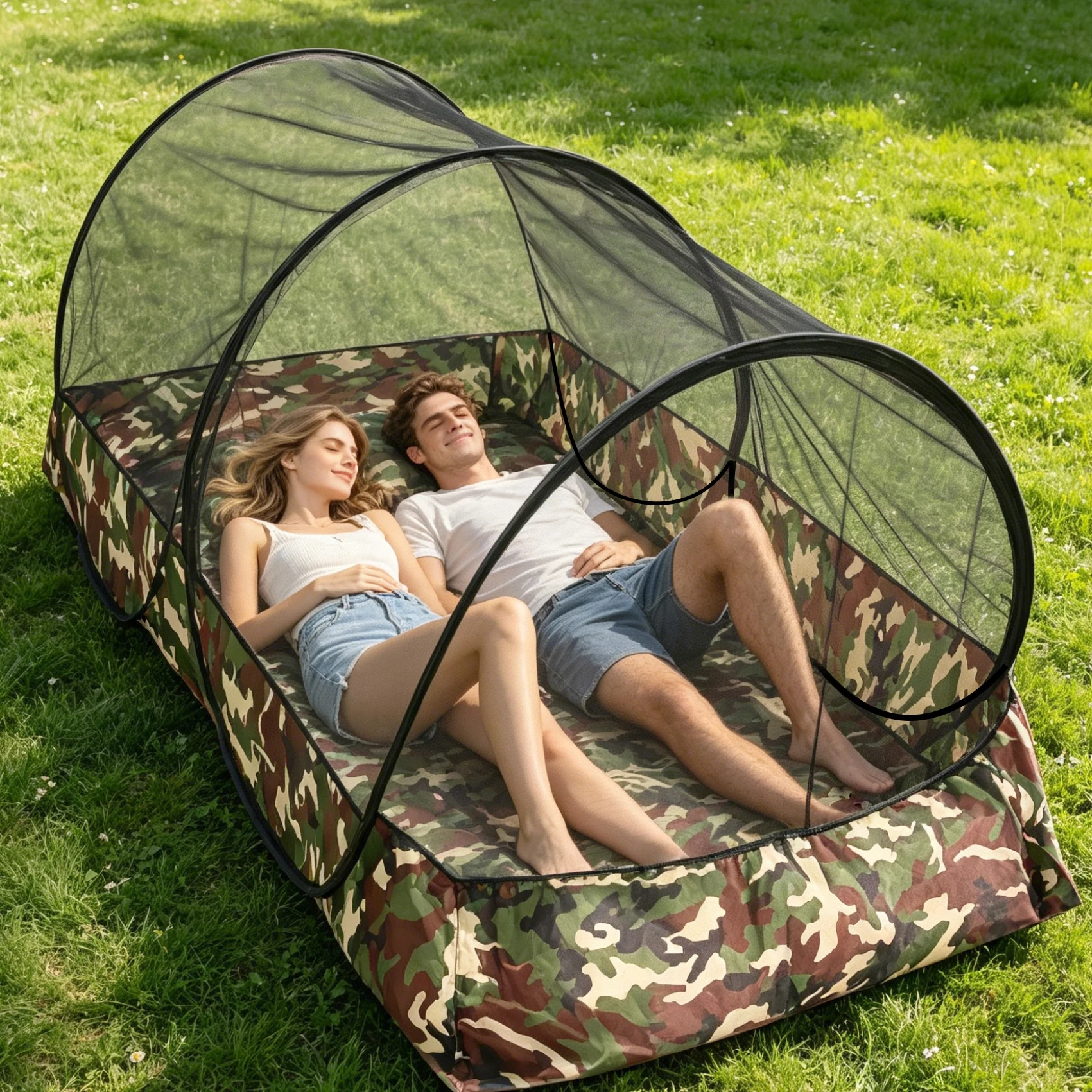 Pop-Up Mosquito Net Tent - Image 3