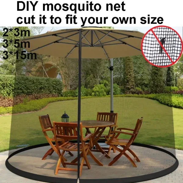 Cut-to-Size Mosquito Net