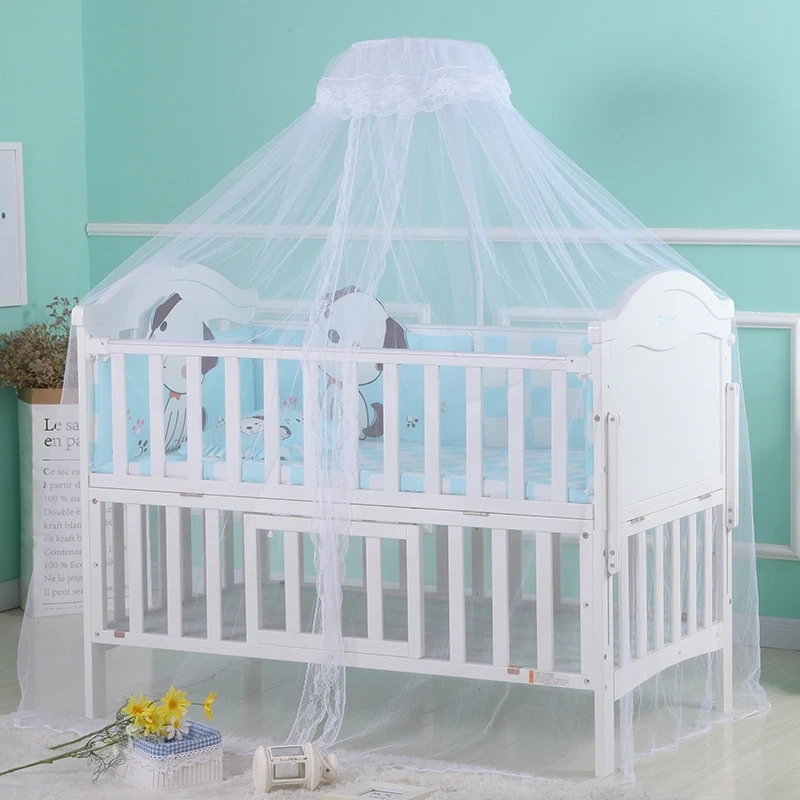 Lace Dome Crib Mosquito Net Canopy - Image 10