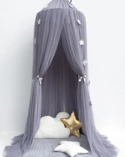 Star Decor Hanging Crib Mosquito Net - Image 8