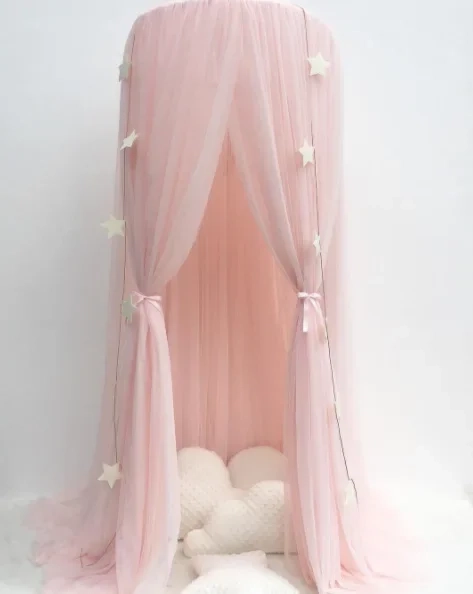Star Decor Hanging Crib Mosquito Net - Image 10