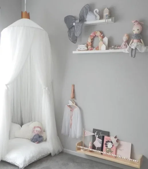 Star Decor Hanging Crib Mosquito Net - Image 7