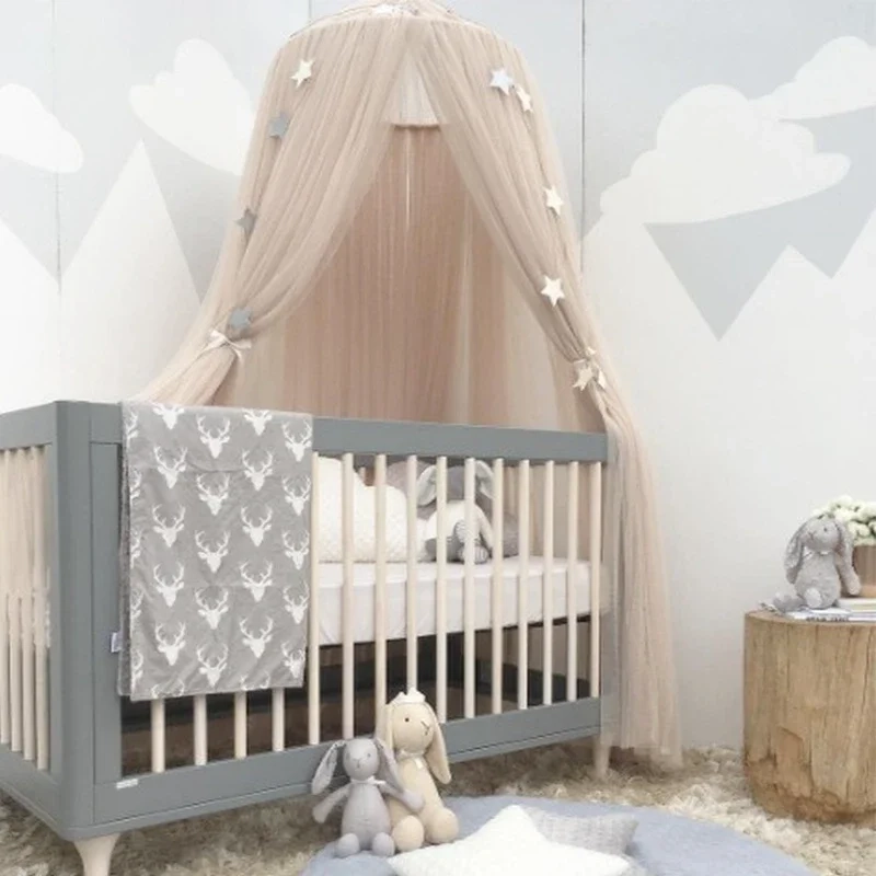 Star Decor Hanging Crib Mosquito Net - Image 5