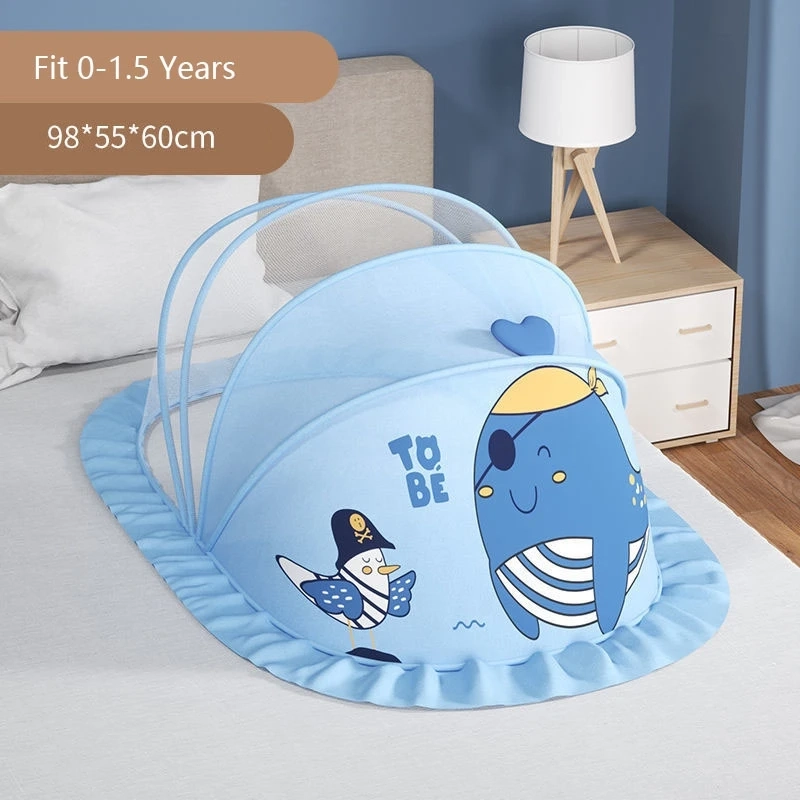 Adjustable Crib Mosquito Net Stand & Canopy Set - Image 28