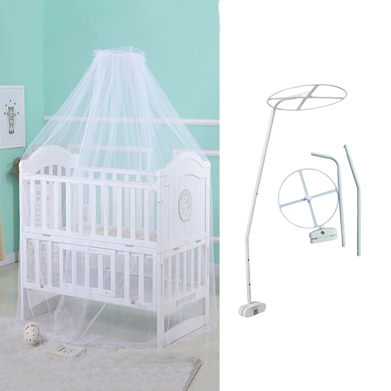 Adjustable Crib Mosquito Net Stand & Canopy Set - Image 23