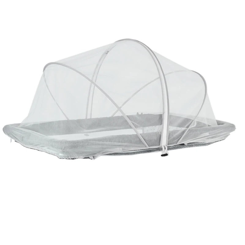 Adjustable Crib Mosquito Net Stand & Canopy Set - Image 9