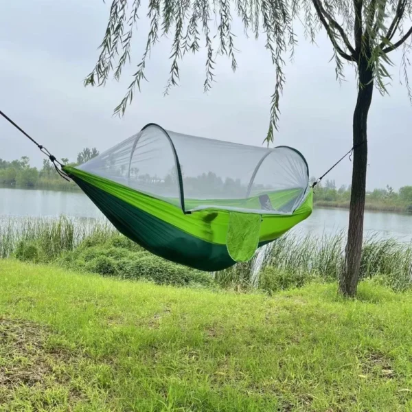 Quick-Open Mosquito Hammock