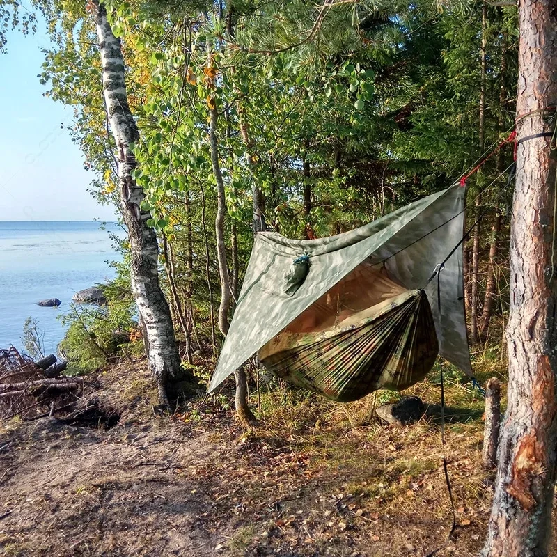 Rainfly Camping Hammock - Image 5