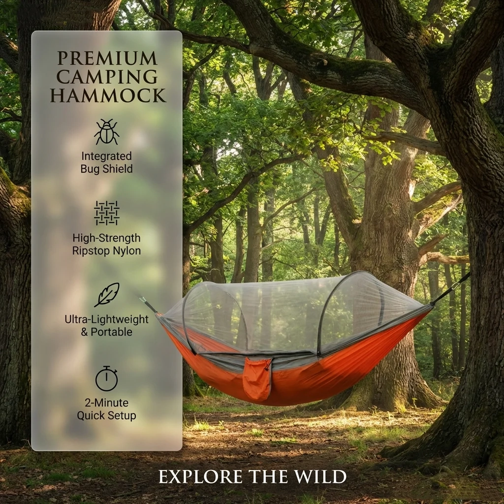 Ultralight Mosquito Hammock