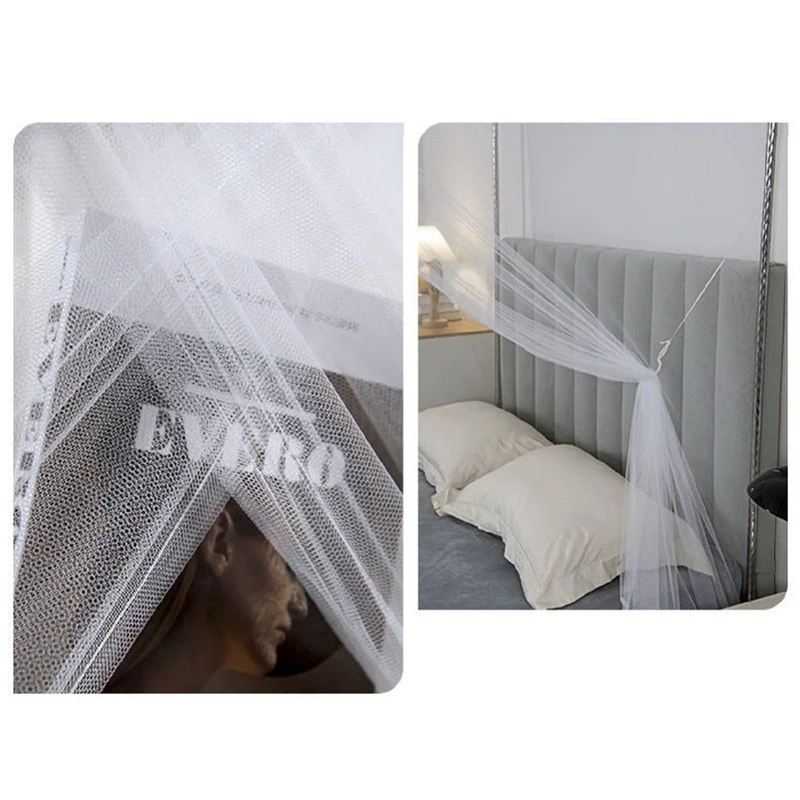 Four-Corner Lace Bed Canopy Net - Image 5