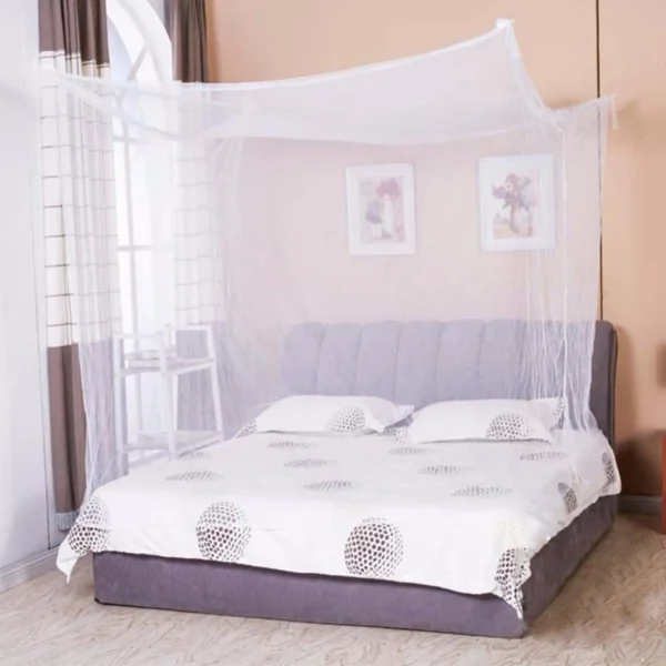 Four-Corner Lace Bed Canopy Net
