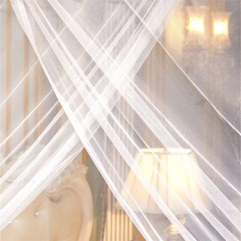 Four-Point Lace Bed Canopy Net - Image 5