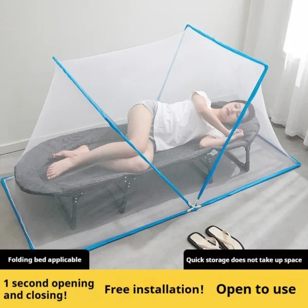 Portable Pop-Up Dorm Bed Mosquito Net