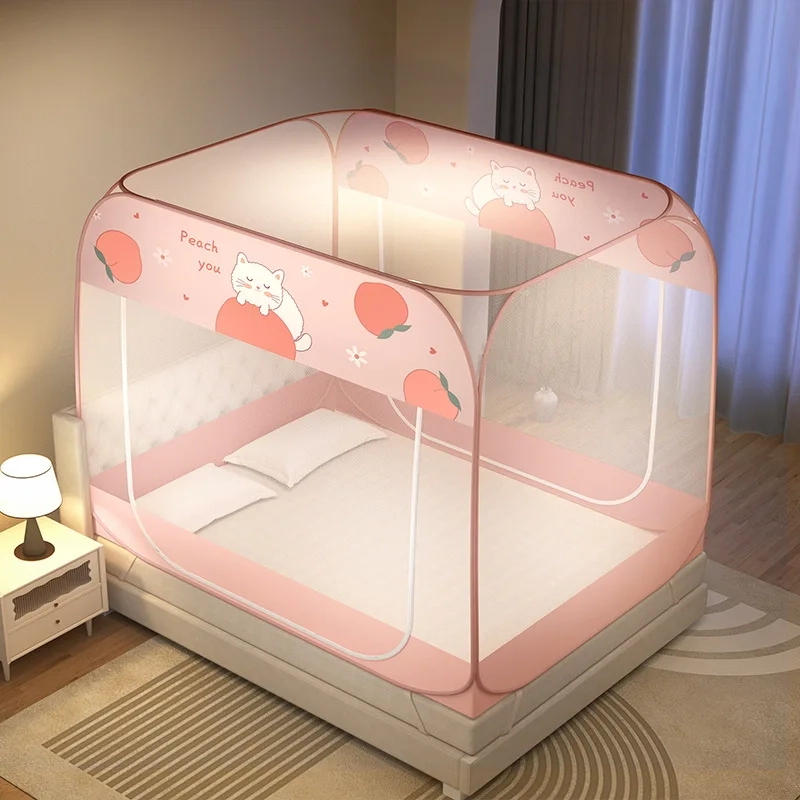 3-Door Foldable Yurt Mosquito Net - Image 2