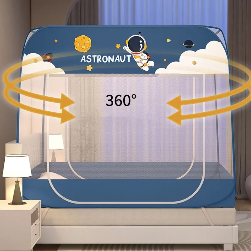 3-Door Foldable Yurt Mosquito Net - Image 4
