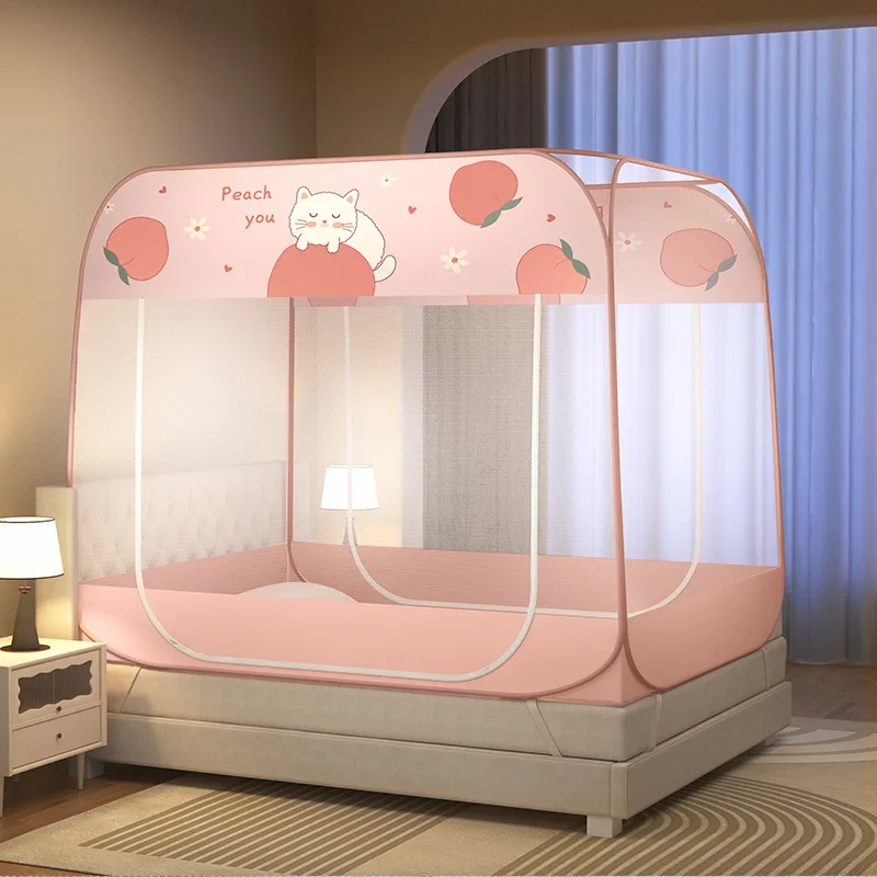 3-Door Foldable Yurt Mosquito Net - Image 3