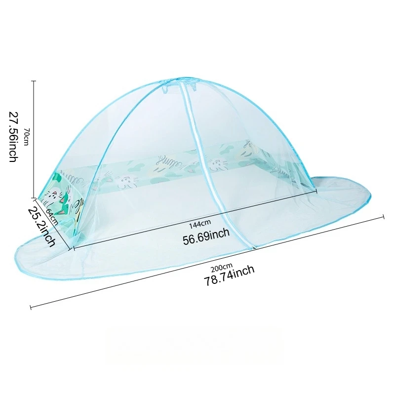 Foldable Pop-Up Face Mosquito Net - Image 7