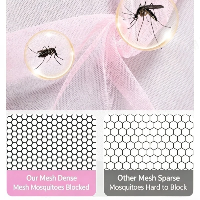 Foldable Pop-Up Face Mosquito Net - Image 2
