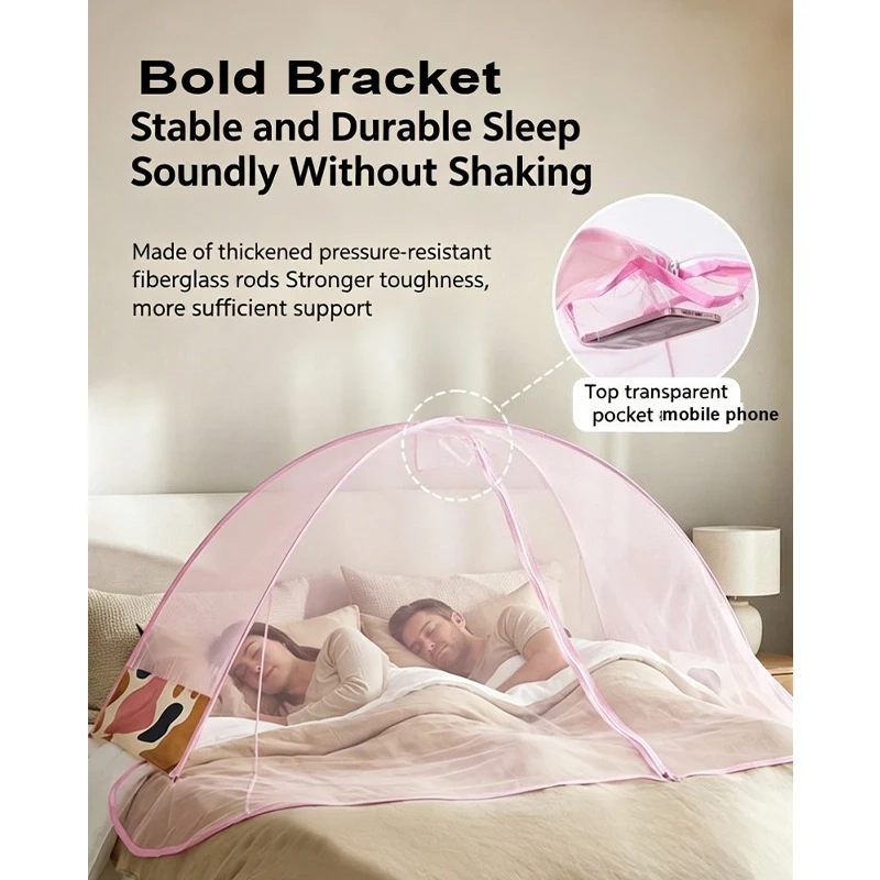 Foldable Pop-Up Face Mosquito Net - Image 4