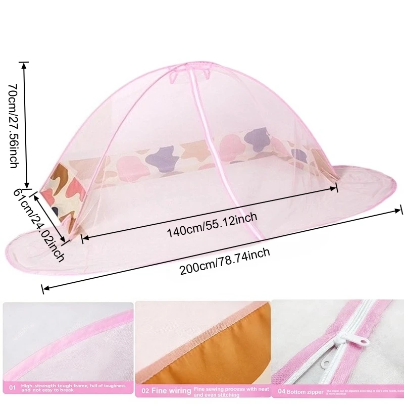 Foldable Pop-Up Face Mosquito Net - Image 6