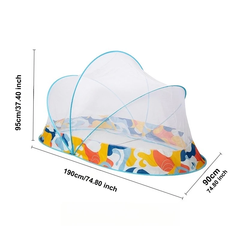 Shell Pop-Up Bed Mosquito Net - Image 8