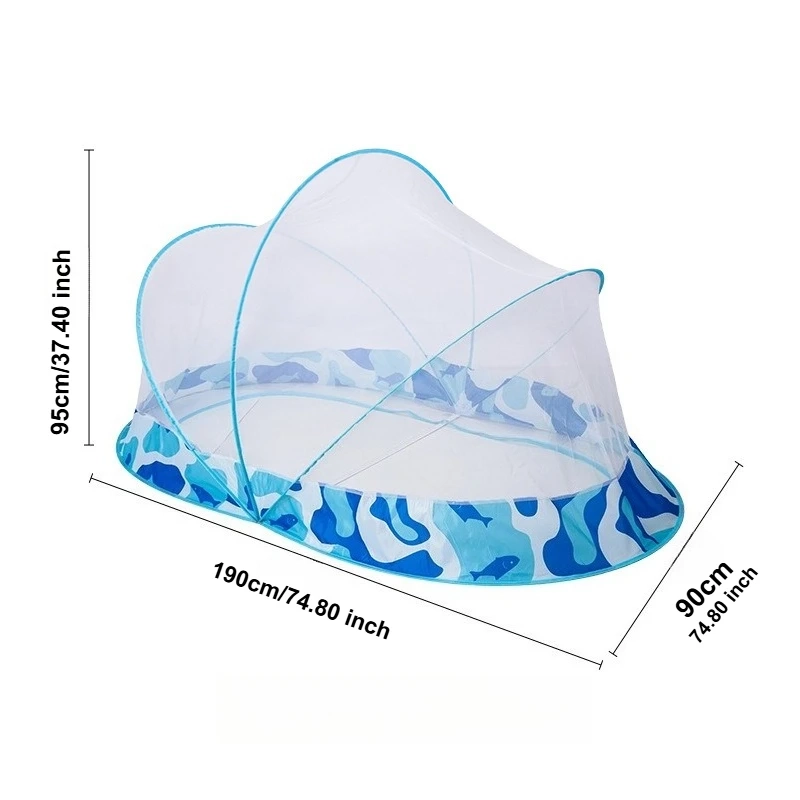 Shell Pop-Up Bed Mosquito Net - Image 9