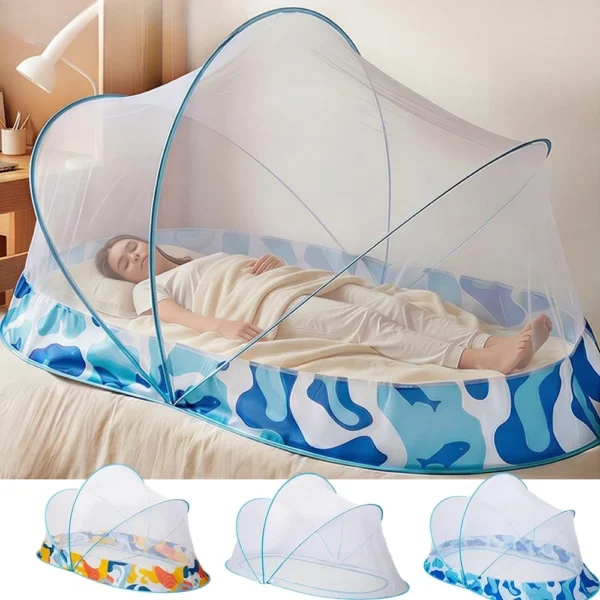 Shell Pop-Up Bed Mosquito Net