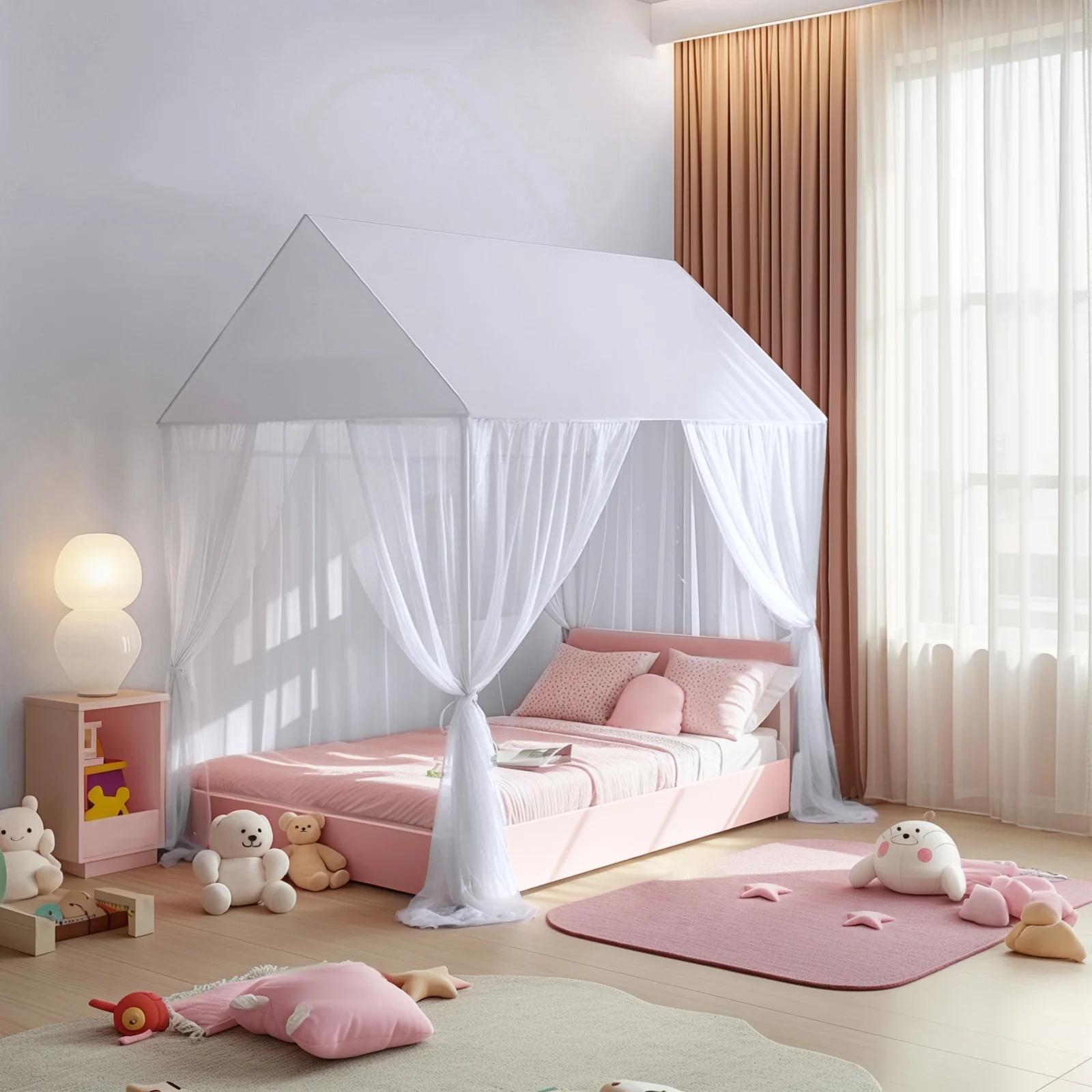 Three-Door Kids Canopy Mosquito Net - Image 8