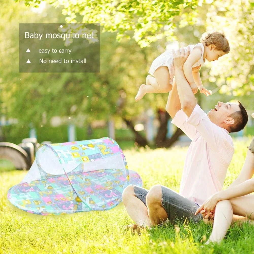 Foldable Baby Crib Mosquito Net Tent - Image 4