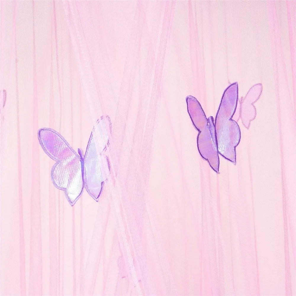 Butterfly Round Hoop Bed Canopy Net - Image 3