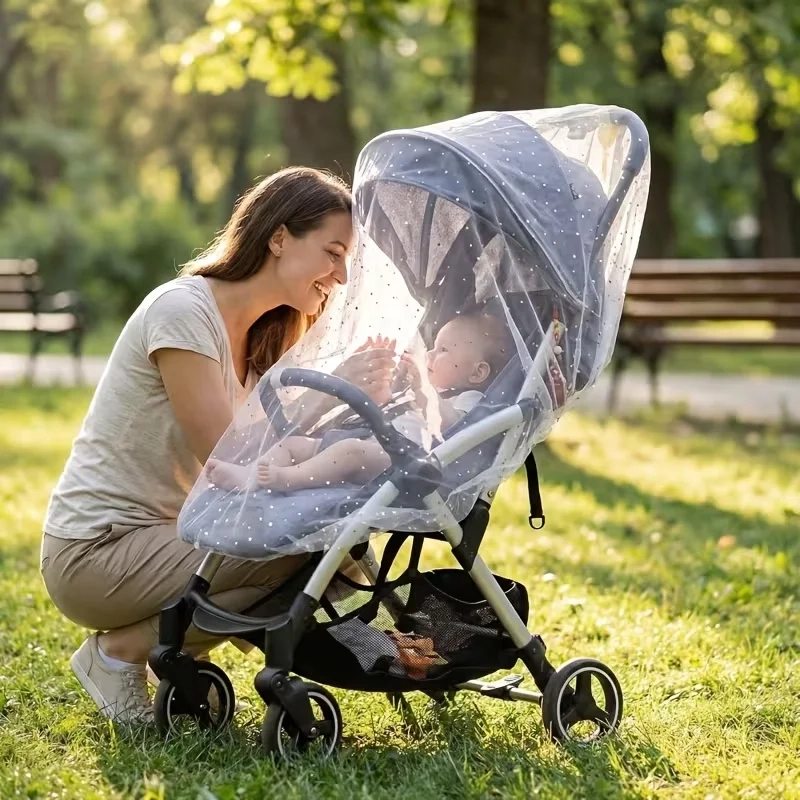 Baby Stroller Mosquito Net Cover - Image 5