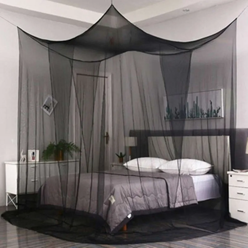 Four-Door Hanging Bed Mosquito Net - Image 4
