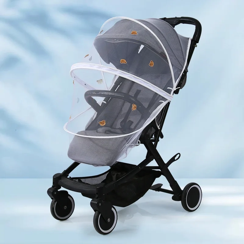 Style-Option Full-Cover Stroller Mosquito Net - Image 6