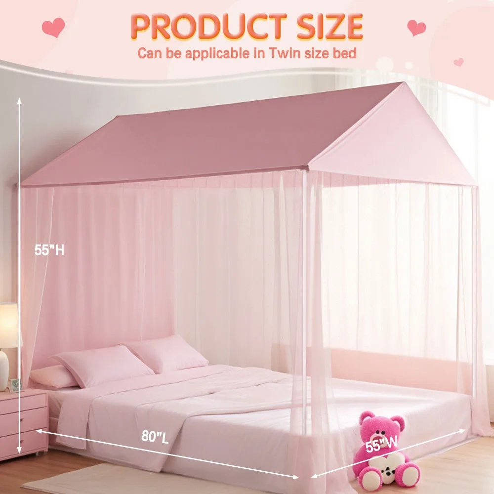 Three-Door Kids Canopy Mosquito Net - Image 4
