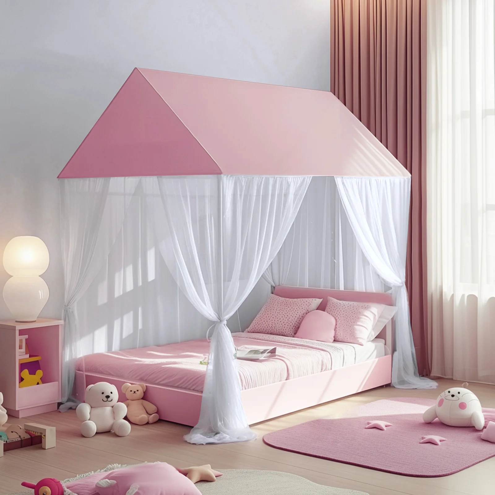 Three-Door Kids Canopy Mosquito Net - Image 7