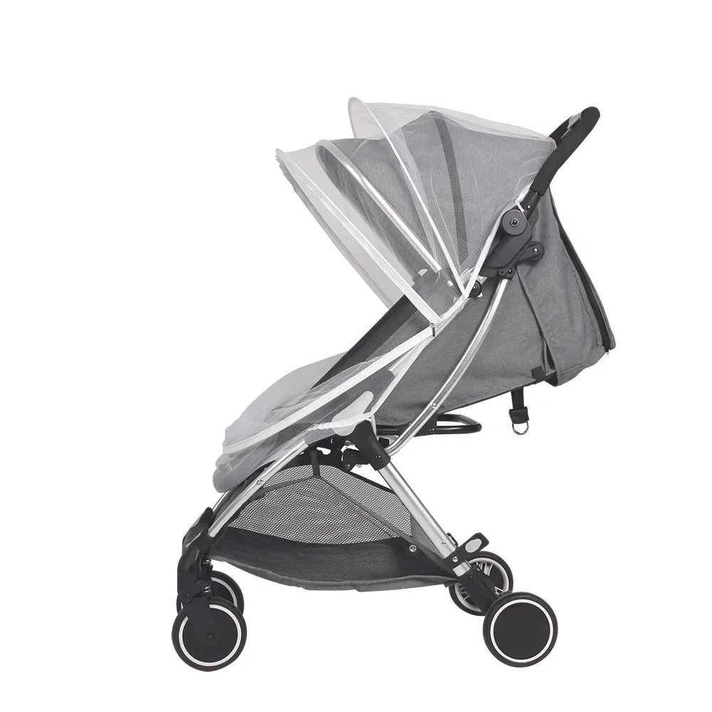 Zipper Full-Cover Stroller Mosquito Net - Image 6