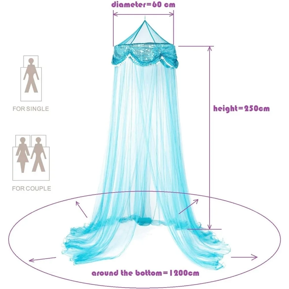 Butterfly Round Hoop Bed Canopy Net - Image 5
