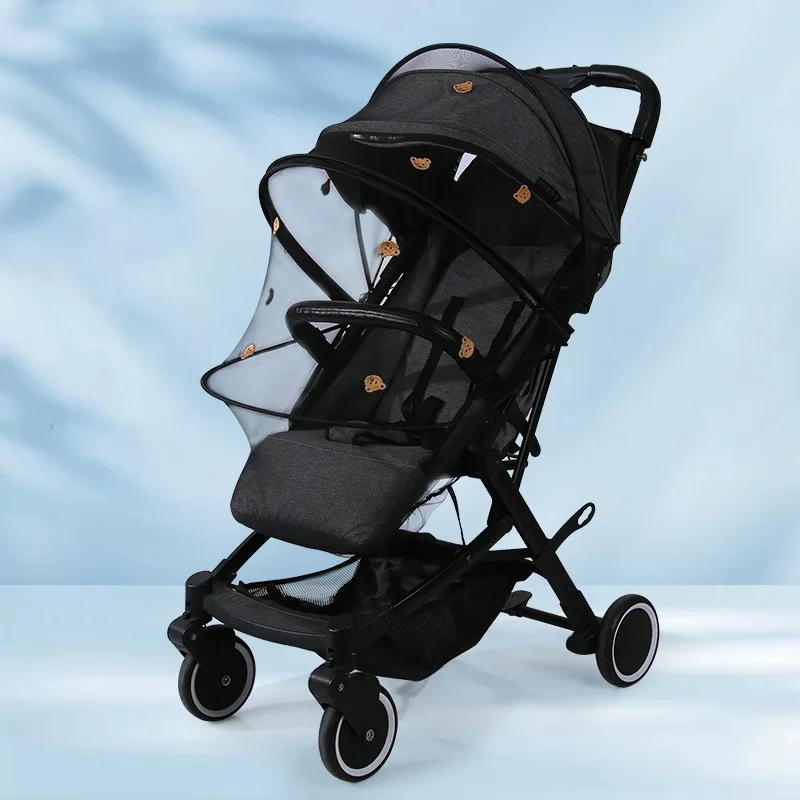 Style-Option Full-Cover Stroller Mosquito Net - Image 5