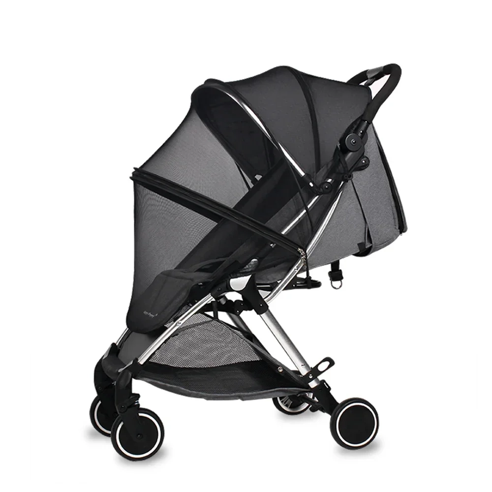 Zipper Full-Cover Stroller Mosquito Net - Image 2