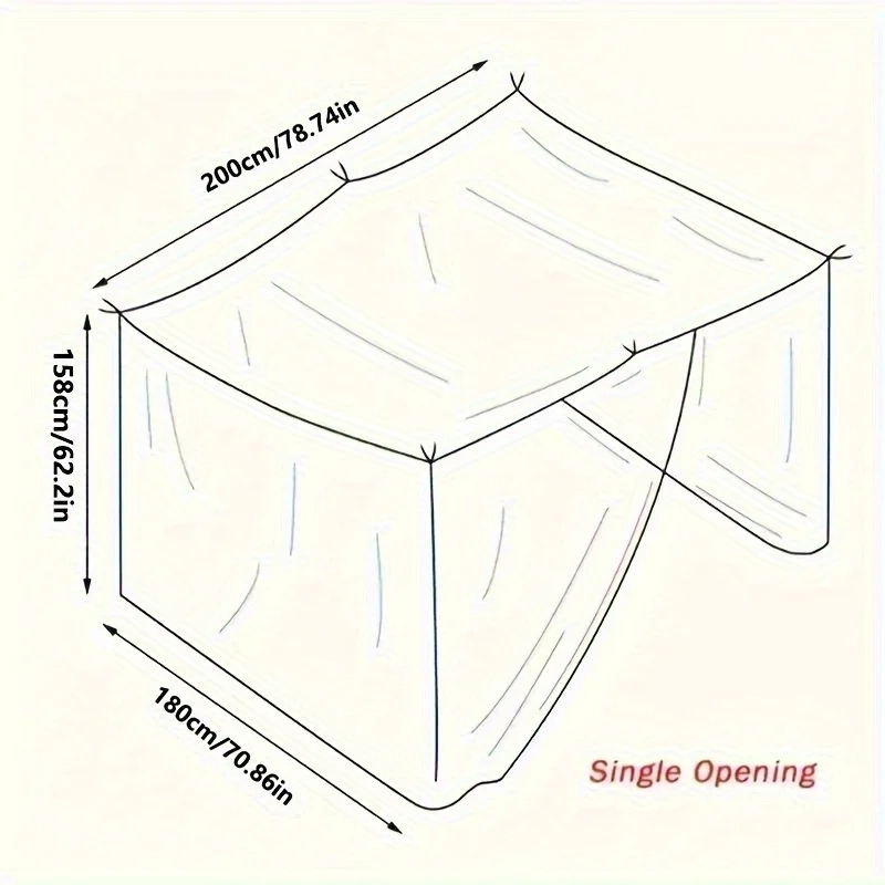 Portable Encrypted Bed Mosquito Net - Image 4