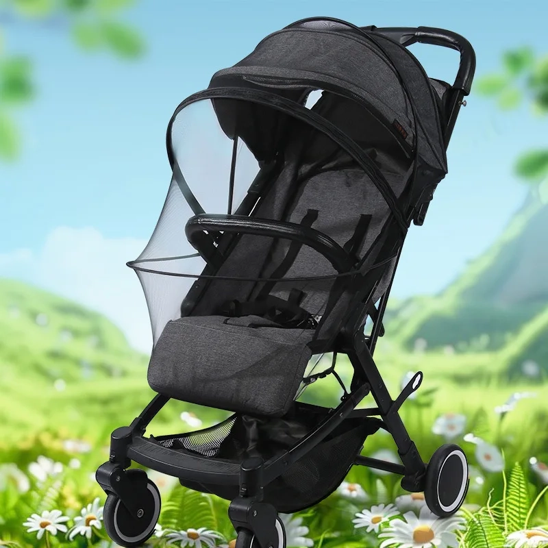 Style-Option Full-Cover Stroller Mosquito Net - Image 3