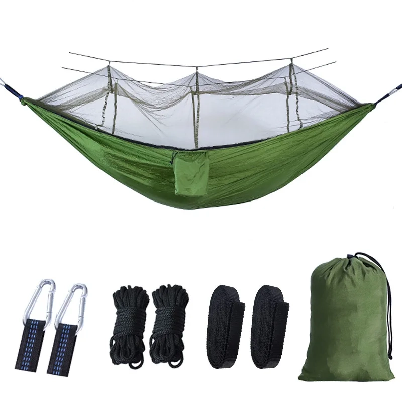 Camping Hammock with Mosquito Net - Image 2