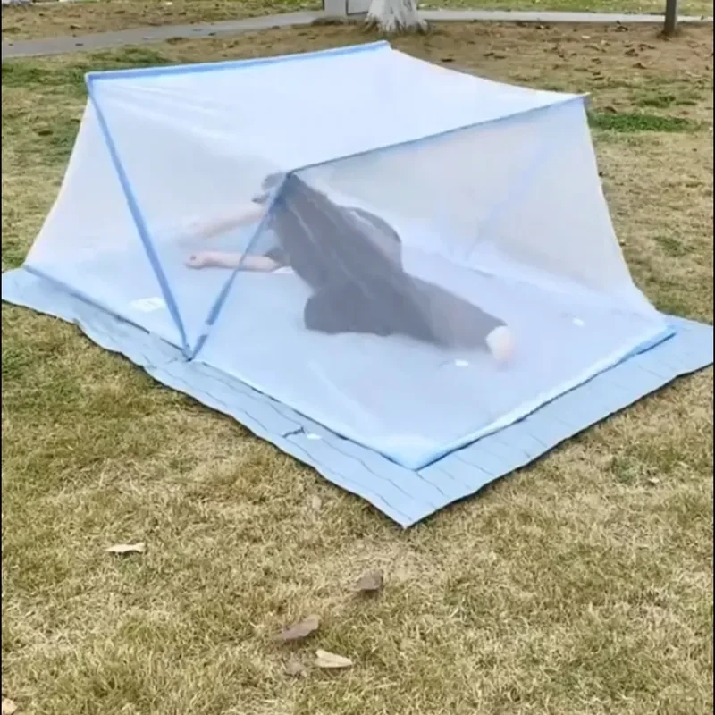 Portable Pop-Up Dorm Bed Mosquito Net - Image 6