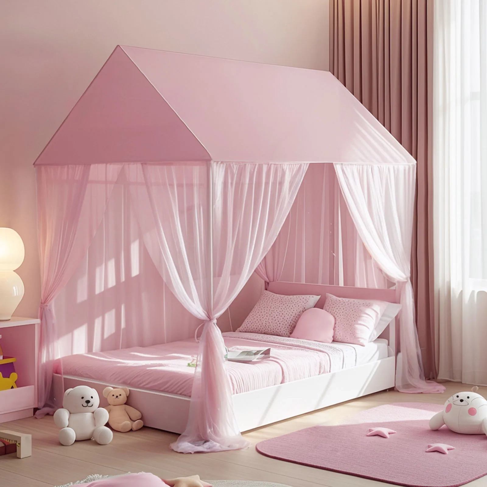 Three-Door Kids Canopy Mosquito Net - Image 9
