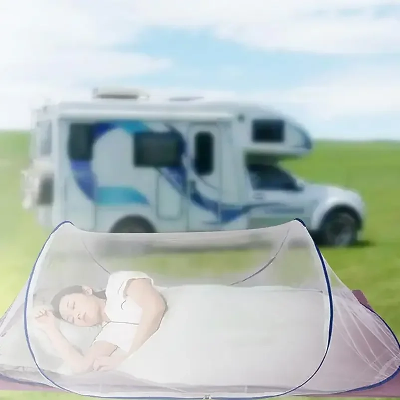 Portable Camping Pop-Up Bed Mosquito Net - Image 3