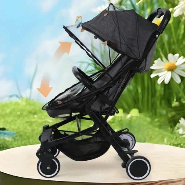 Style-Option Full-Cover Stroller Mosquito Net