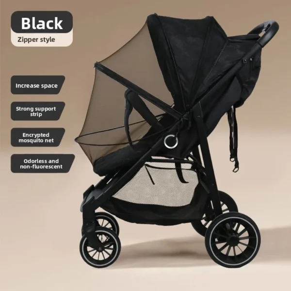 Foldable Full-Cover Stroller Mosquito Net